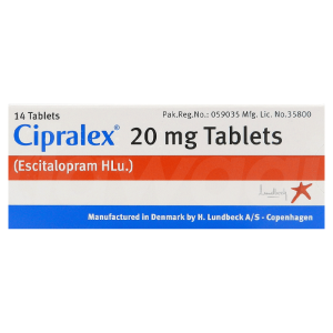 Cipralex 20mg tablet
