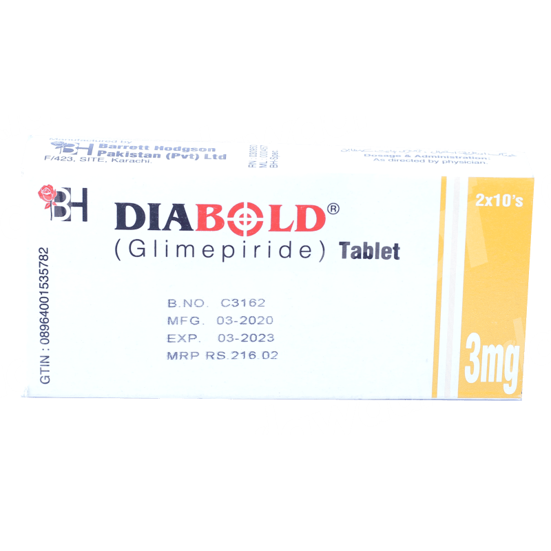 Diabold 3mg tablet