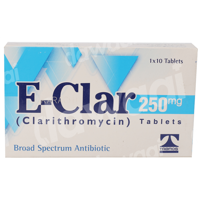 E-Clar 250mg tablet