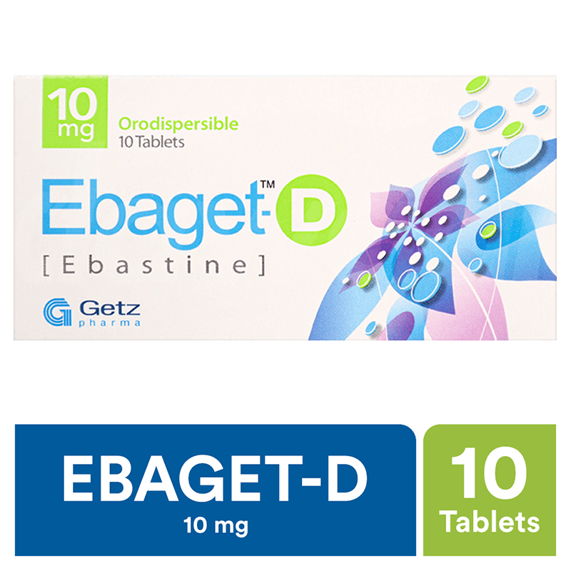 Ebaget-D 10 mg tablet