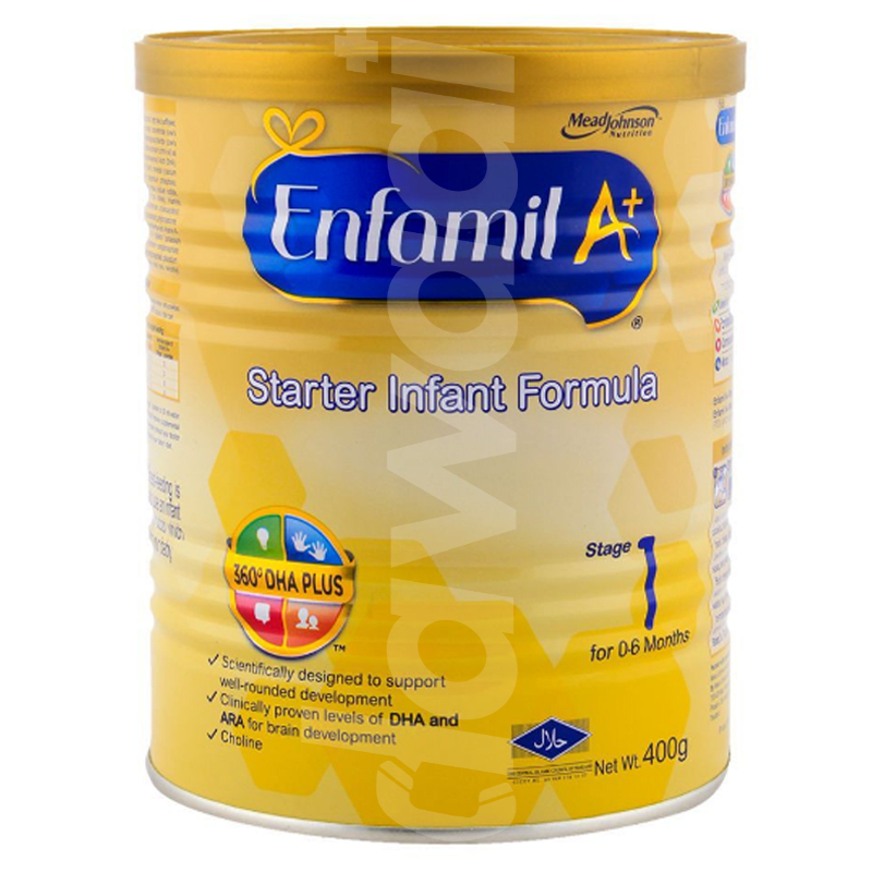 Enfamil A+ 1 400gm milk powder