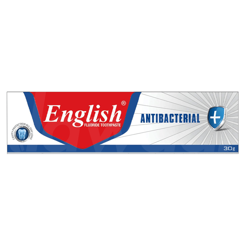 English Antibacterial Toothpaste Value Pack