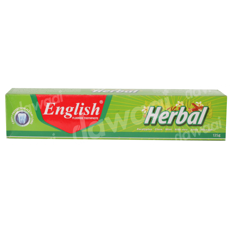 English Herbal Toothpaste Saver Pack 135g