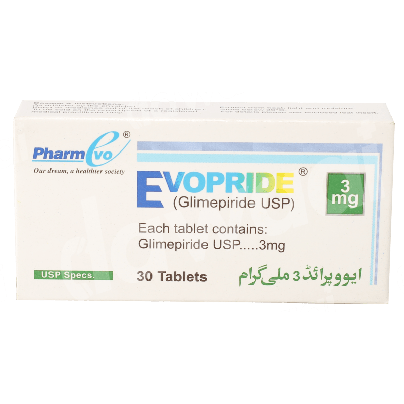 Evopride 3mg tablet