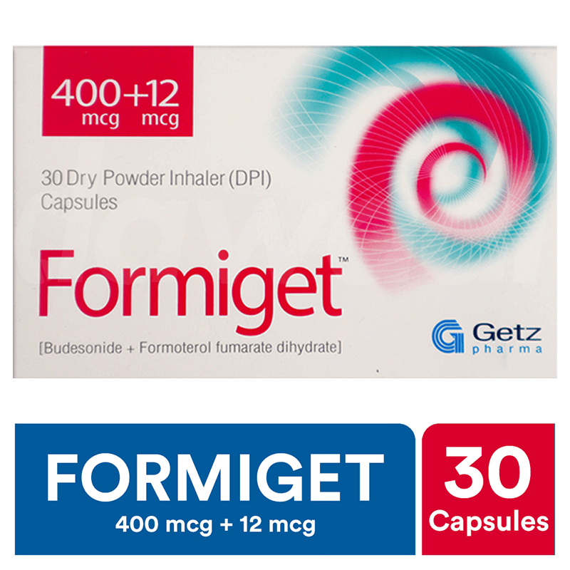 Formiget 400 mcg+12mcg capsule