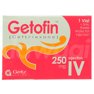 Getofin 250 mg injection