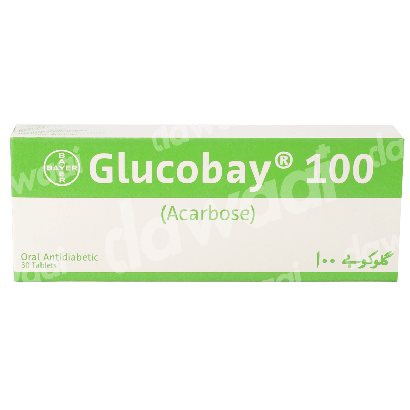 Glucobay 100mg tablet