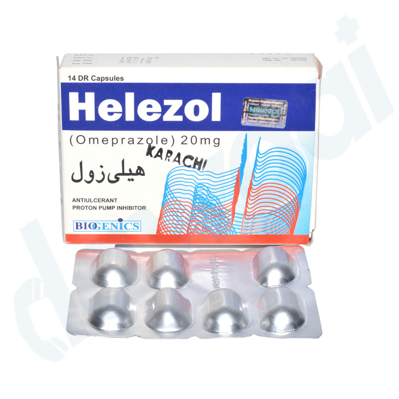 Helezol 20mg capsule