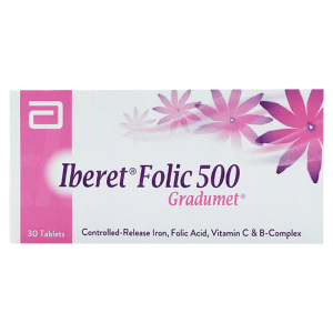 Iberet Folic 500 Gradumet tablet
