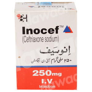 Inocef 250mg injection iv