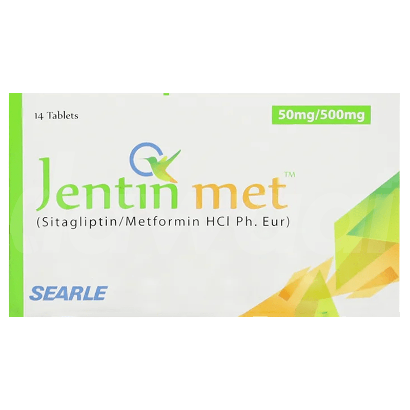 Jentin Met 50mg n500mg tablet