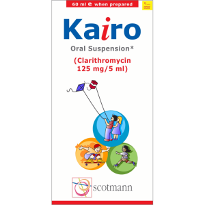 Kairo 125mg 5ml suspension