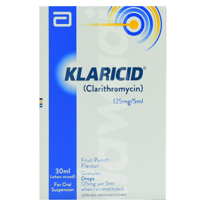 Klaricid 125mg 5ml 30ml 125mg suspension
