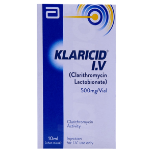 Klaricid Injection 500mg injection iv