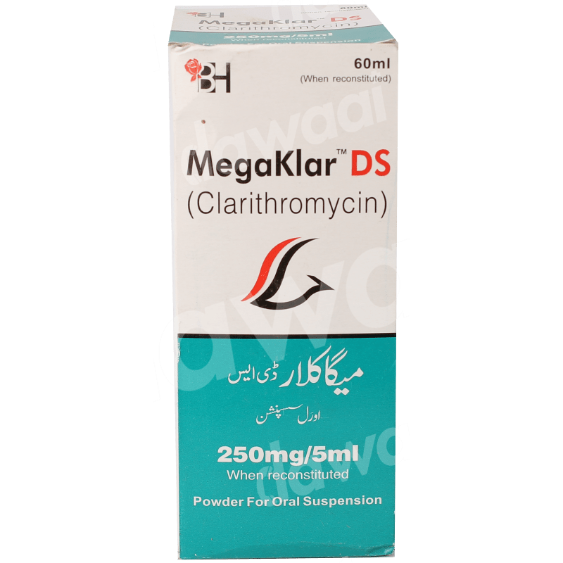 Megaklar Ds 250mg suspension