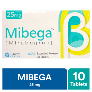 Mibega 25 mg tablet