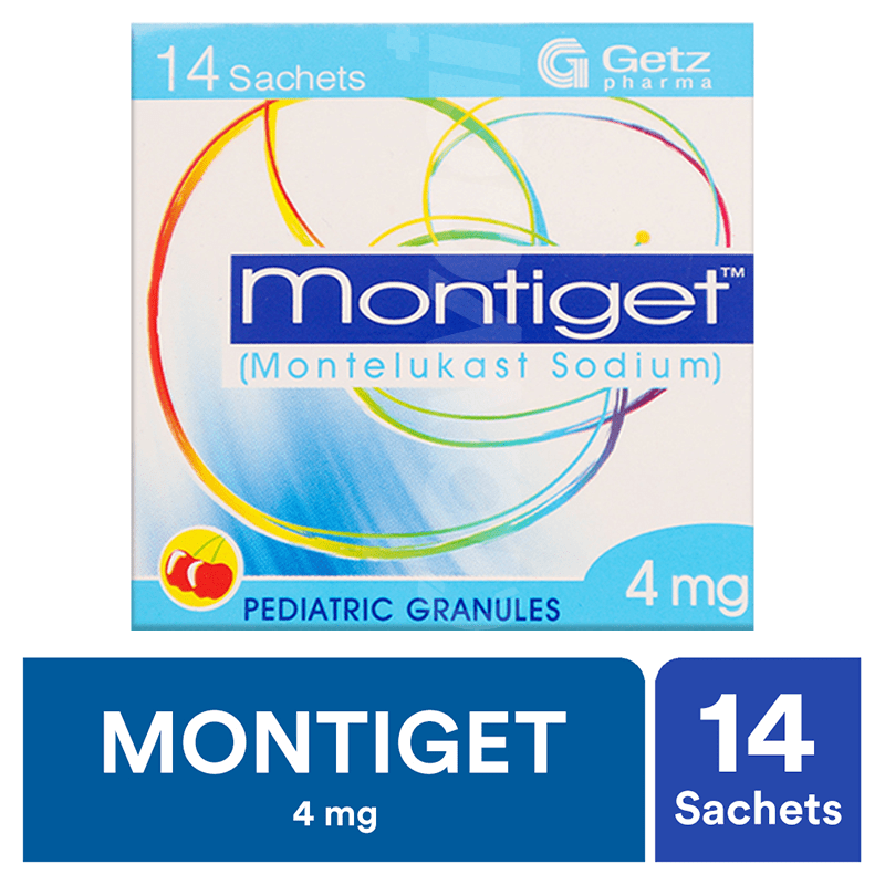 Montiget (pediatric Granules) 4 mg powder