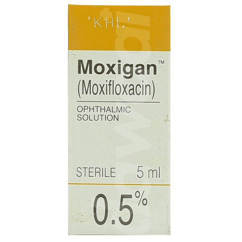 Moxigan Opthalmic Solution 0.5 % 0.5% eye drop