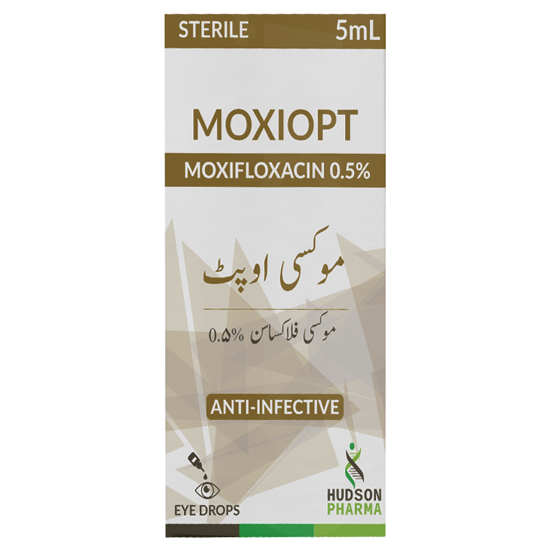 Moxiopt (0.5% 5mL) drops