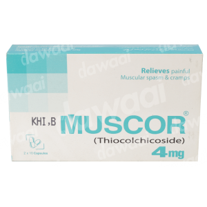 Muscor 4 mg capsule