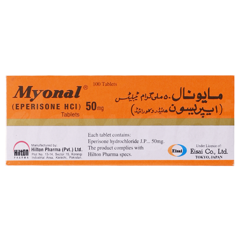 Myonal 50mg tablet