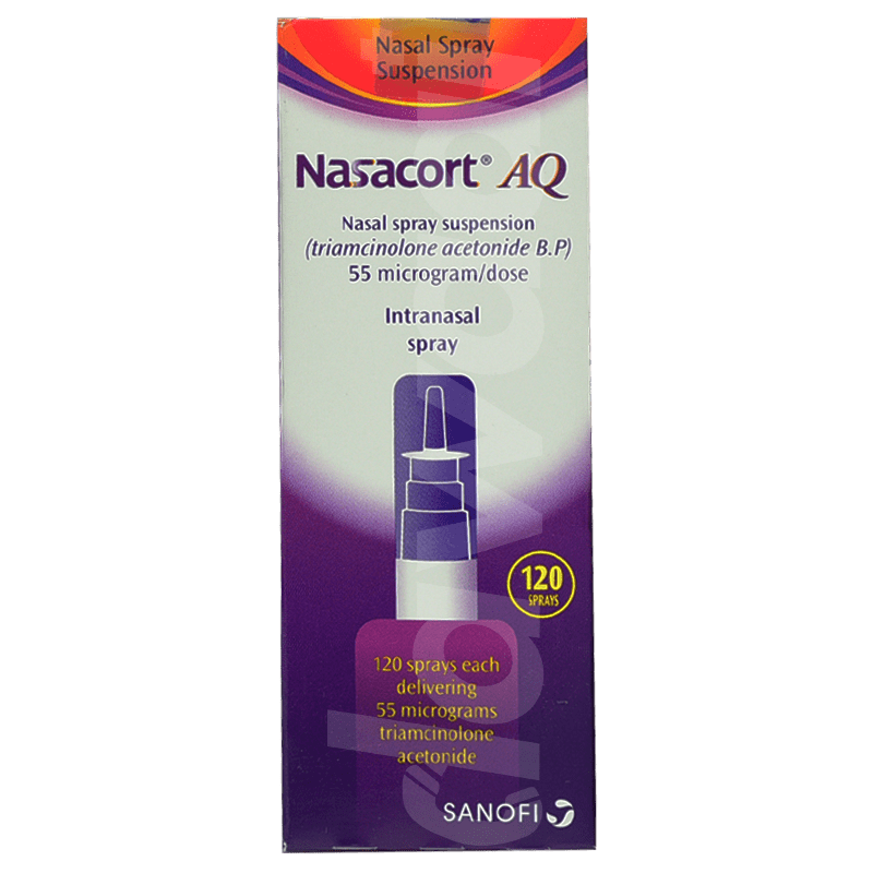 Nasacort AQ 55 mcg spray