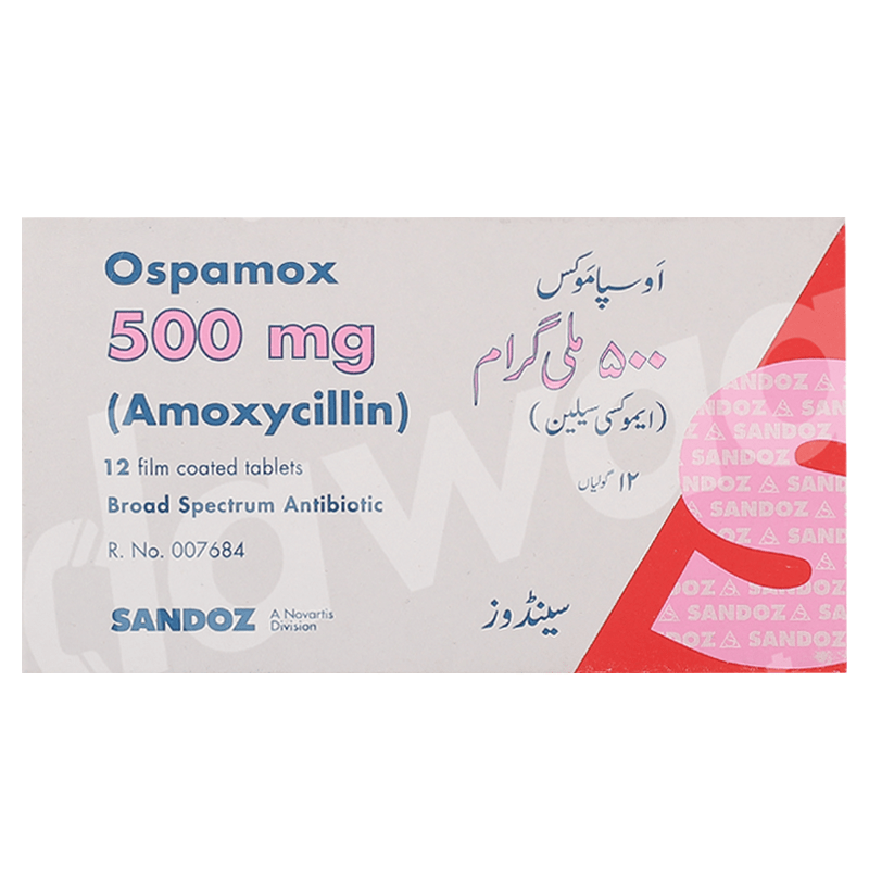 Ospamox 500mg tablet