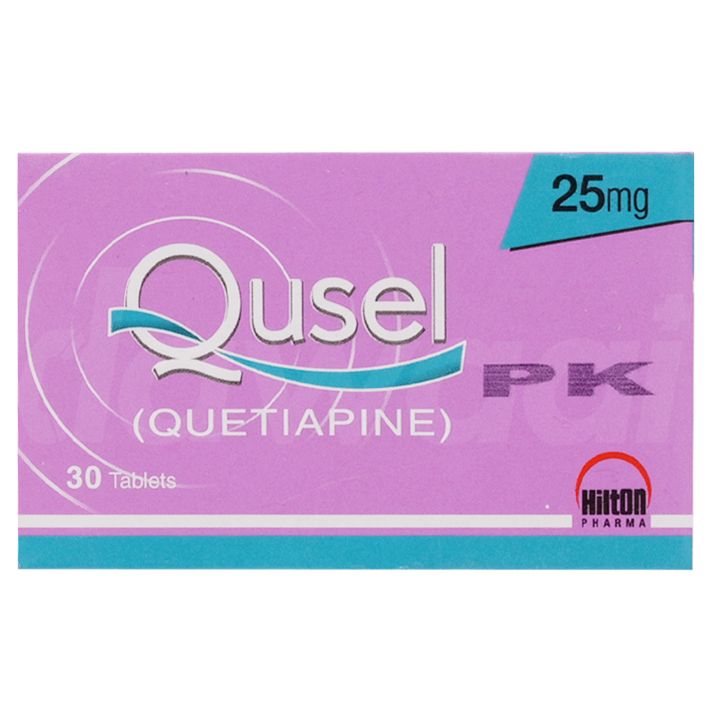 Qusel 25mg tablet