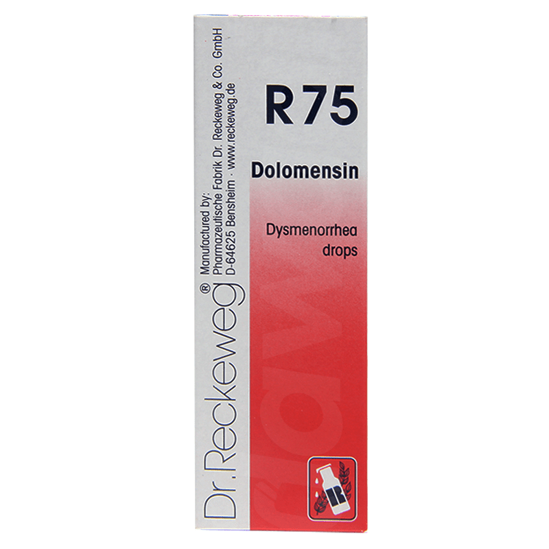 R-75 Dysmenorrhea drop