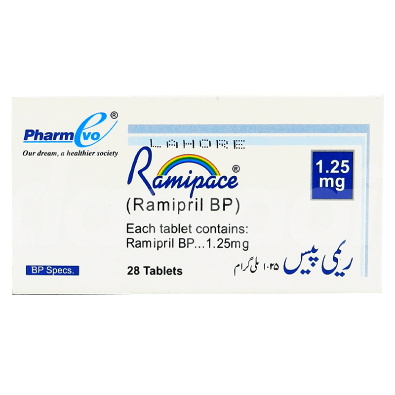 Ramipace 1.25mg 1.25mg tablet