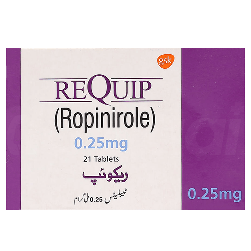 Requip 0.25mg tablet