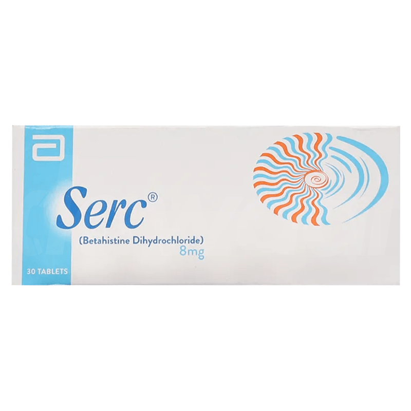 Serc 8mg 8mg tablet