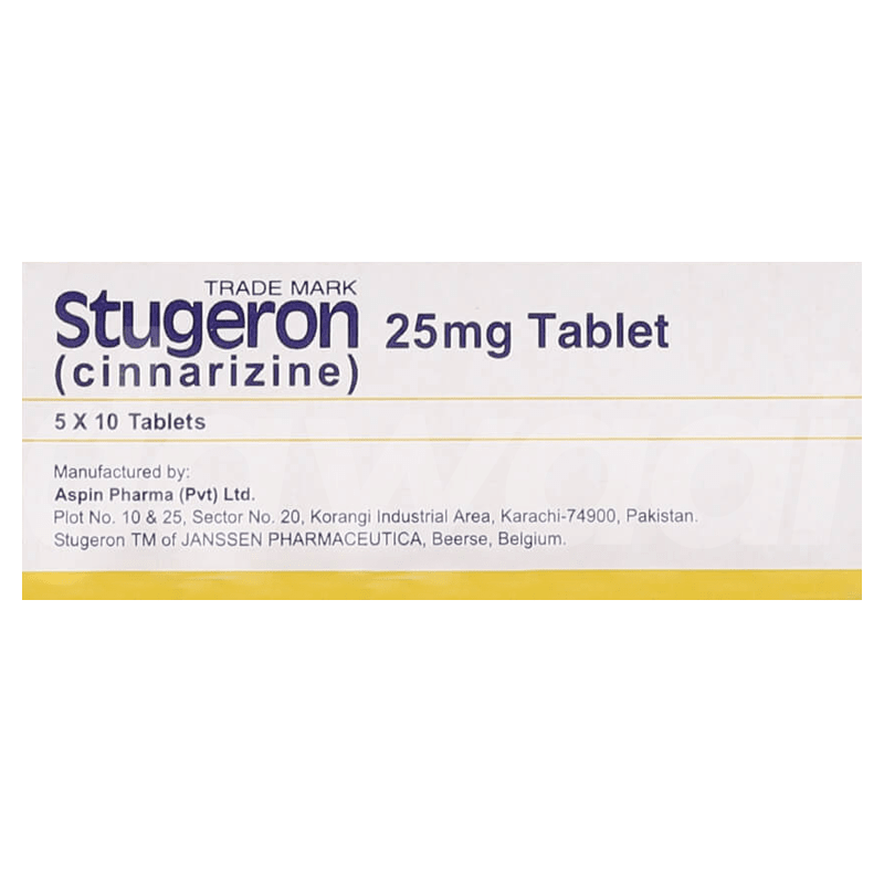 Stugeron Tablet 25mg tablet