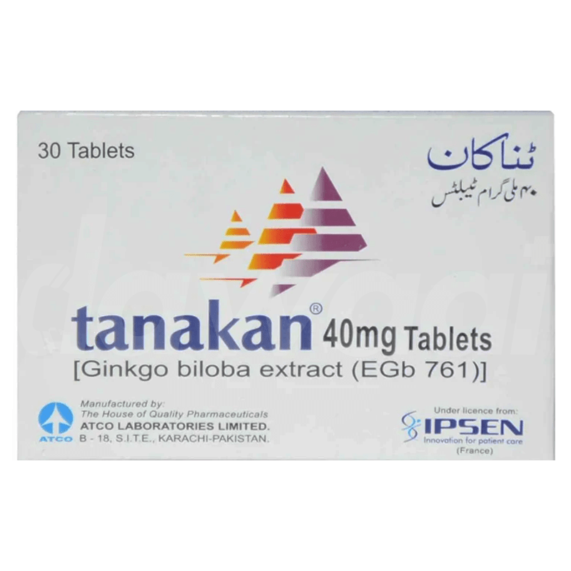 Tanakan 40mg tablet