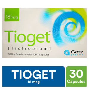 Tioget 18 mcg capsule
