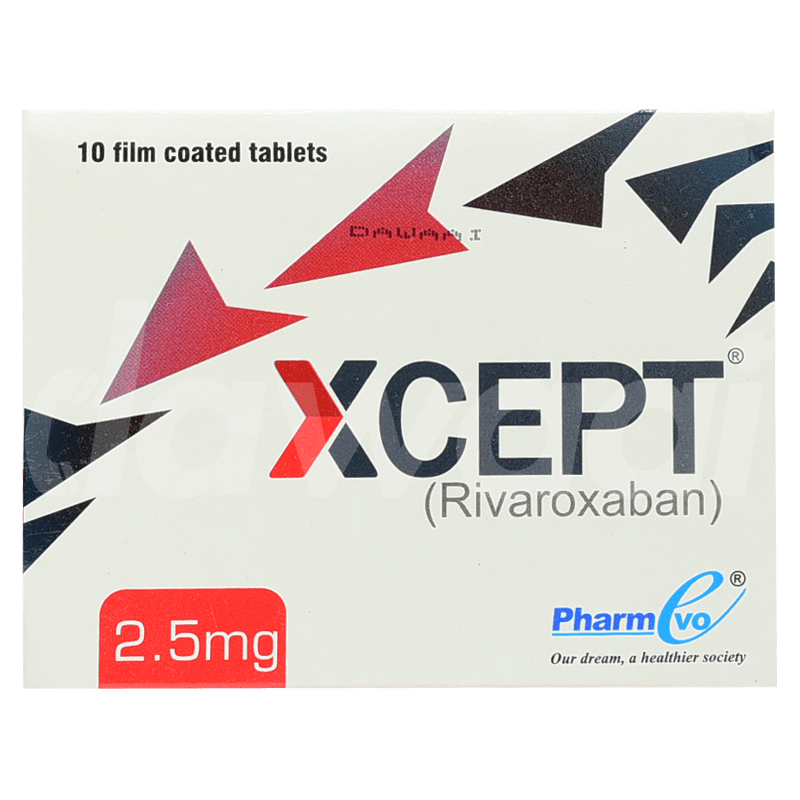 Xcept 2.5mg 2.5mg tablet