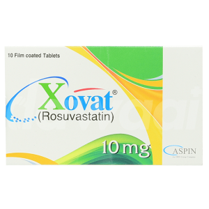 Xovat 10 mg 10's tablet