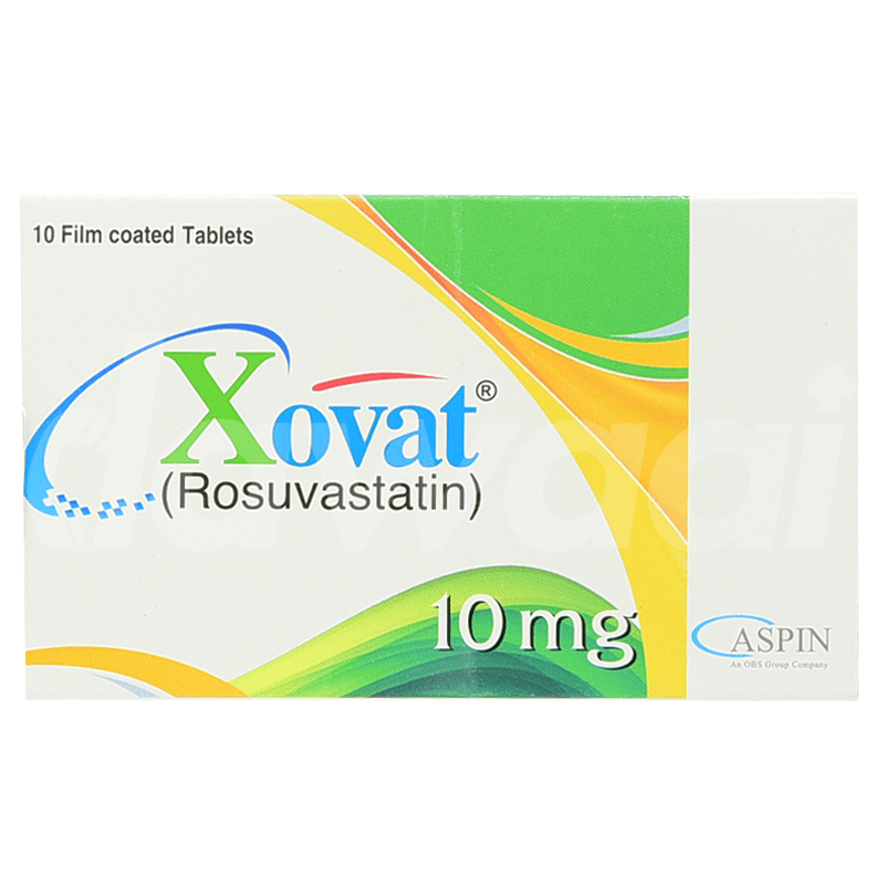 Xovat 10 mg 10's tablet