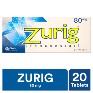 Zurig 80 mg tablet