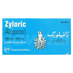 Zyloric 100 mg tablet