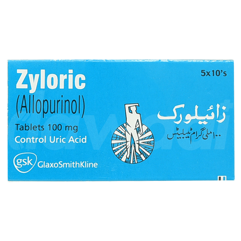 Zyloric 100 mg tablet