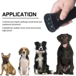 Ultrasonic Dog Repeller with Flashlight