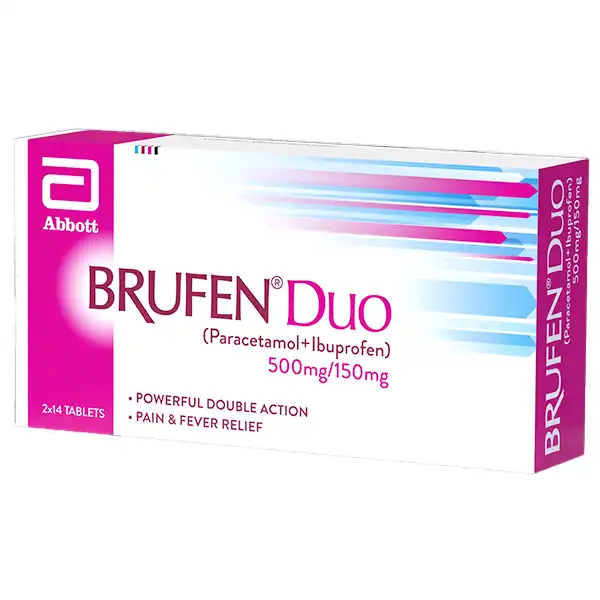 Brufen Duo Tablets 500/150mg