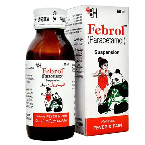 Febrol 60ml Suspension 120mg/5ml