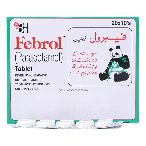 Febrol Tablets 500mg